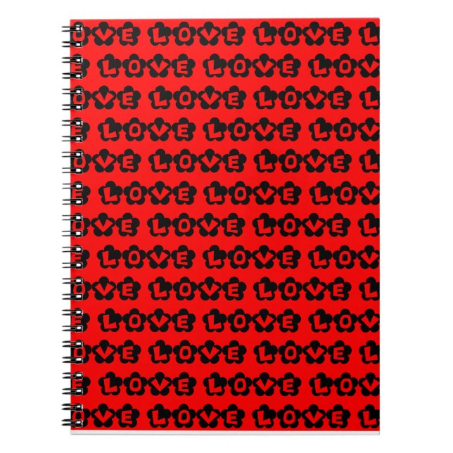Retro LOVE Notebook (Front)