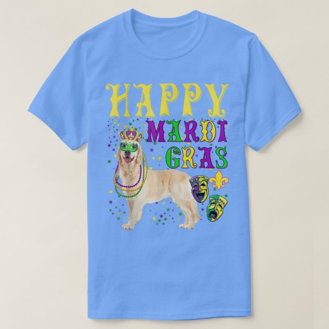 Retro Love Pets Design Golden Retriever Dog Funny  T-Shirt (Design Front)