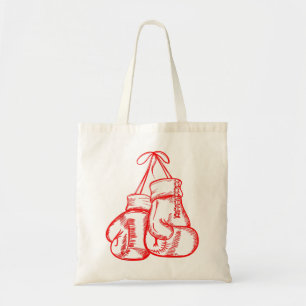 Retro Love Red Boxing Gloves Gifts Boxer Gift 586 Tote Bag