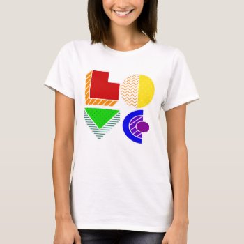 Retro Love T-shirt by rdwnggrl at Zazzle