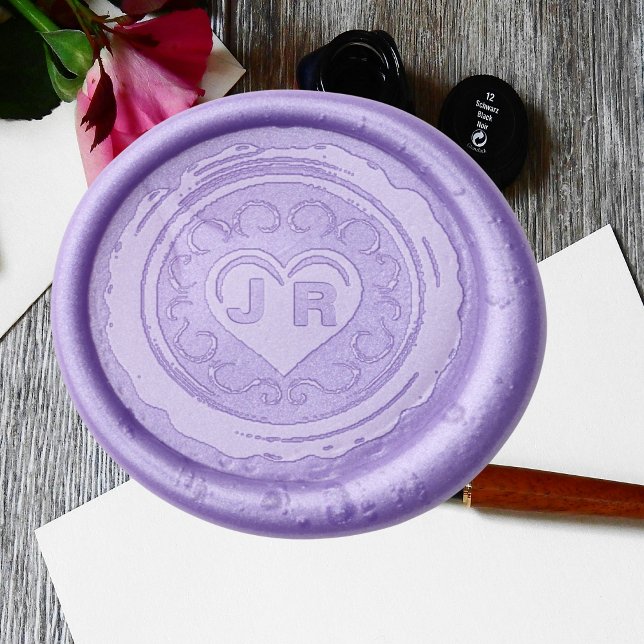 Retro Love Wax Seal Sticker (Creator Uploaded)