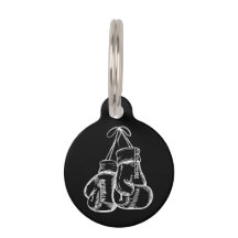 Boxing glove dog tag shop