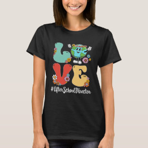 Retro Love World Earth Day 2023 After School Direc T-Shirt