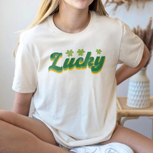 Retro Lucky Shirt, Retro St Patricks Day T-Shirt