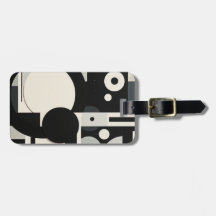 Retro Luggage Tag