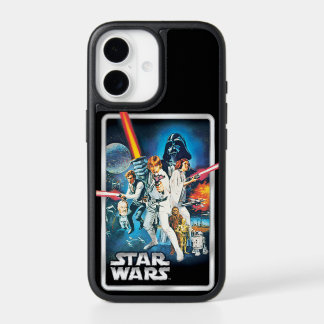 Retro Luke Skywalker, Leia, & Han Solo Theatrical iPhone 17 Case