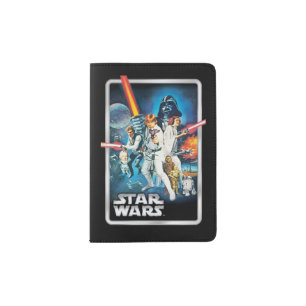Retro Luke Skywalker, Leia, & Han Solo Theatrical Passport Holder