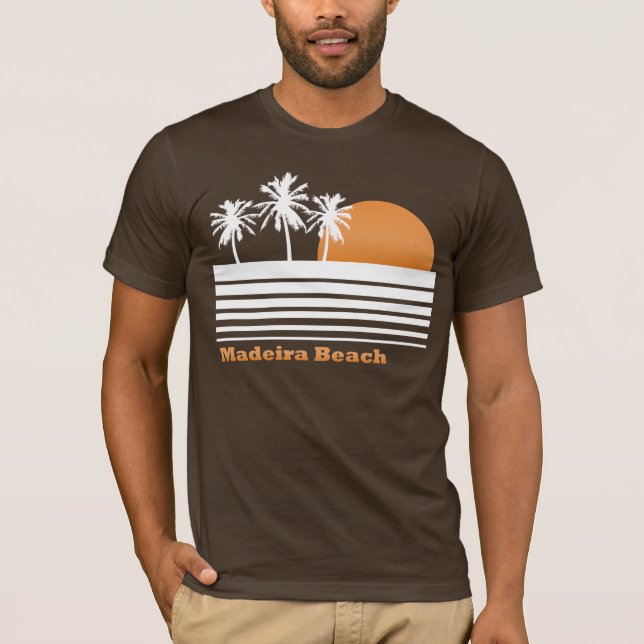 Retro Madeira Beach T-Shirt (Front)