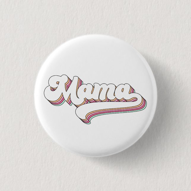 Retro Mama Button (Front)