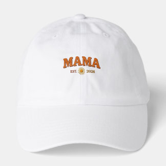Retro Mama Est 2026 Daisy Hat
