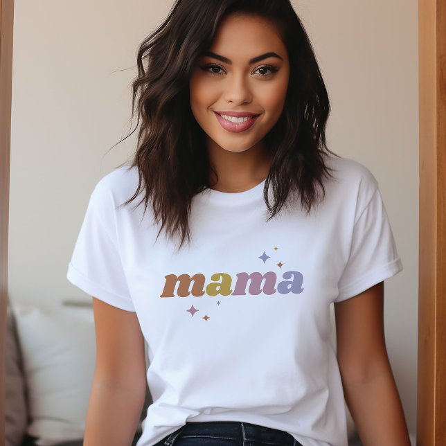 Retro Mama Tri-Blend Shirt (Creator Uploaded)