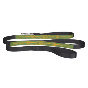 Retro Mandala Avocado Pet Leash