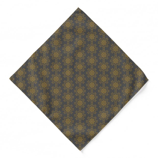 Retro Mandala Dusk Bandana (2 Sizes) (Front)