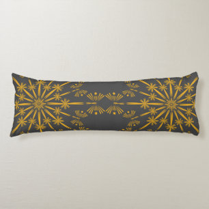 Retro Mandala Dusk Body Pillow