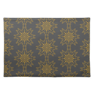 Retro Mandala Dusk Cloth Placemat