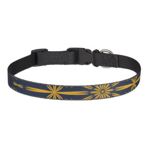 Retro Mandala Midnight Pet Collar (3 Sizes)