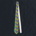 Retro Martini Couple Neck Tie<br><div class="desc">This Retro Martini Couple Neck Tie looks like a scene out of a romantic comedy. The setting of this 1960's style, minimalist art design is an elegantly decorated, mid century modern house or apartment. The cast is an attractive couple enjoying an evening filled with sparkling conversation, good music and bottomless...</div>