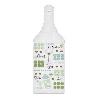 Retro Martini Mid-Century Modern Cutting Board