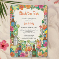 Retro Maximalist Tropical Floral Stock the Bar
