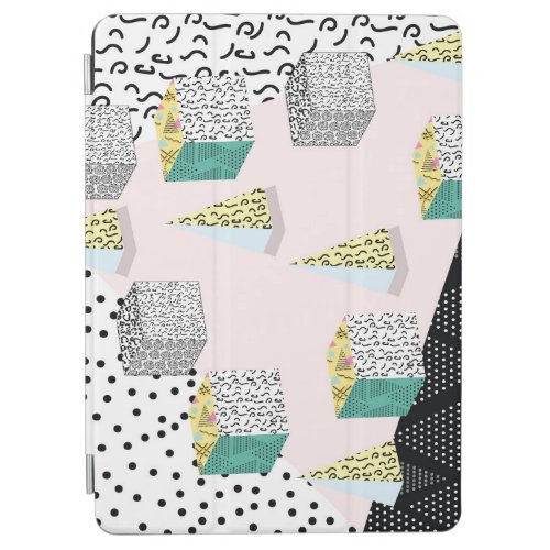 Retro Memphis 80s_90s Hipster Pattern iPad Air Cover
