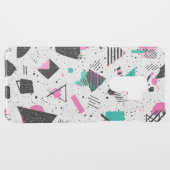 Retro Memphis Geometric Pattern Uncommon Samsung Galaxy Case (Back (Horizontal))