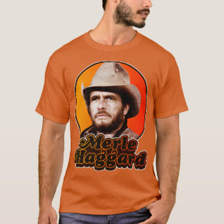 Retro Merle HaggardDesign T-Shirt