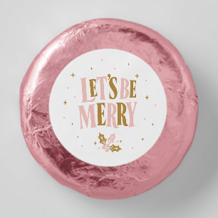 Retro Merry Holiday Party Dipped Oreo Cookie Favors