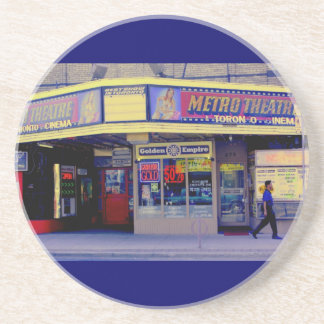 Retro Metro Sandstone Coaster