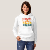 Retro Miami Florida Beach Souvenir Palm Tree 80s