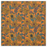 Retro mice party fabric