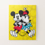 Retro Mickey & Minnie Love Tail Jigsaw Puzzle