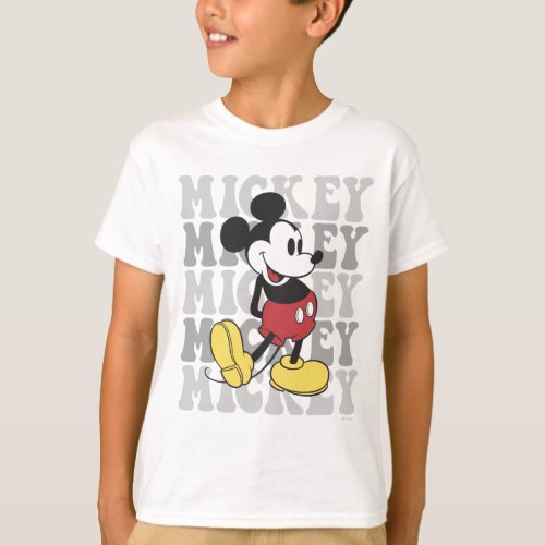 Retro Mickey Mouse T_Shirt