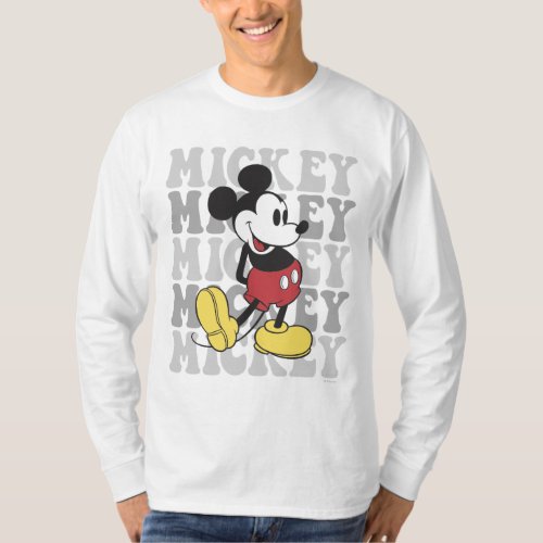 Retro Mickey Mouse T_Shirt