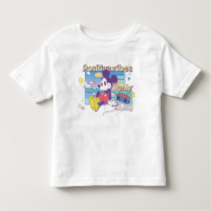 Retro Mickey Positive Vibes Only Toddler T-shirt