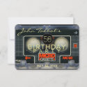Retro Micro Audiotape 50th Birthday Invitation