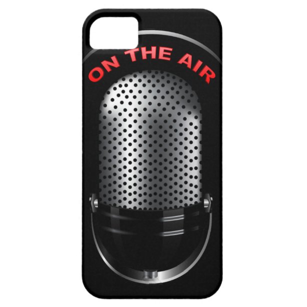 Microphone iPhone 5/5s Cases | Zazzle