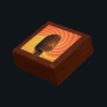 Retro Microphone custom gift / jewelry box<br><div class="desc">Using the "customize it" function,  add your own text if you wish. See my store for more items with this design.</div>