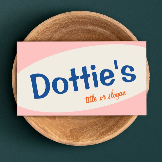 Retro Mid Century 1950's Business Card (Creator Uploaded)