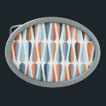 Retro mid-century, drop shapes pattern. belt buckle<br><div class="desc">Mid-century modern style retro seamless pattern with drop shapes in various color tones, abstract repeating background for all web and print purposes. Retro modern pattern with colorful drop shapes. Retro drop shapes dance in vibrant patterns. modern, pattern, background, 50s, geometric, decor, retro, seamless, drop, illustration, abstract, texture, water, paper, vintage,...</div>