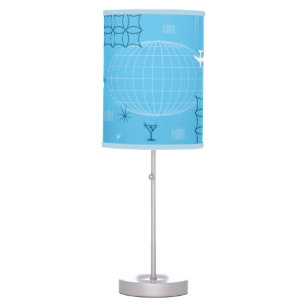 Retro Mid-Century Jet-Age Style Table Lamp