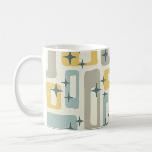 Retro Mid Century Modern Abstract Coffee Mug
