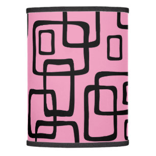 Retro Mid Century Modern Abstract Pattern Lamp Shade