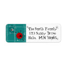 Retro Mid Century Modern Address Labels | Zazzle