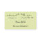 Retro Mid Century Modern Business Card