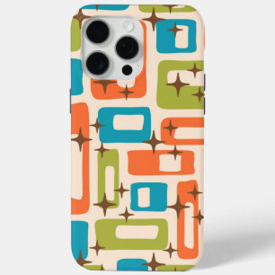 Retro Mid Century Modern iPhone 15 Pro Max Case