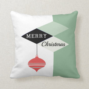 Mid Century Modern Christmas Pillow Gift, Wishing You A Blast Of Joy T –  Mid Century Modern Gal