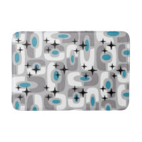 Retro Mid Century Modern Cosmic Abstract Pattern