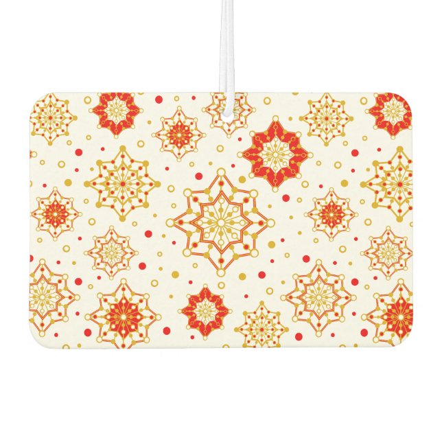 Retro Mid-Century Modern Design Air Freshener (Front)