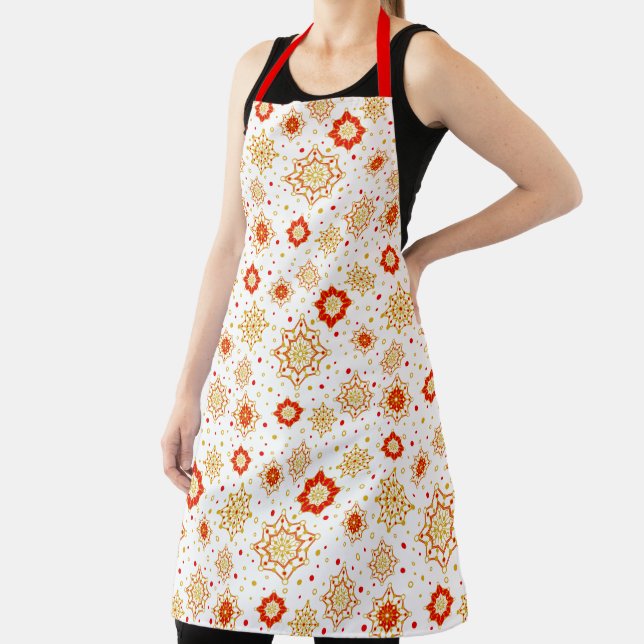 Retro Mid-Century Modern Design Apron (Insitu)