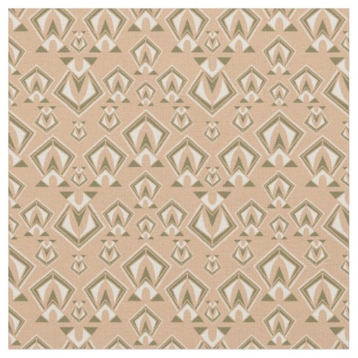 Retro Mid Century Modern Diamond Fabric